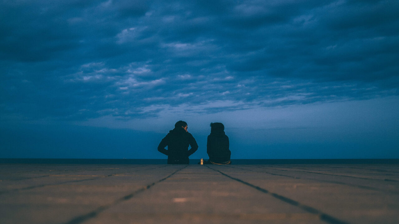 talking
